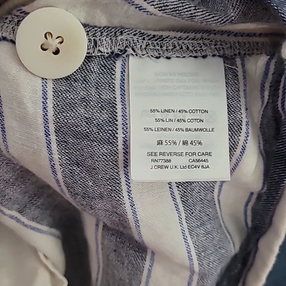 Madewell Stripe-Play Button-Back Tee Midi Dress – Size XS - Picture 5 of 5